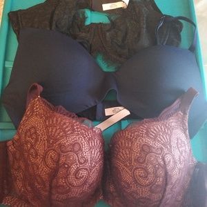 2 like new bras! 36C 34D  $6.00 ea or $15 all